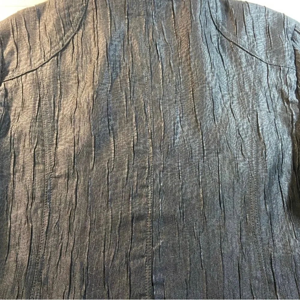 N Touch Ladies Size XL Black Long Sleeve Jacket Zip Front Closure Excellent Cond - Picture 6 of 10